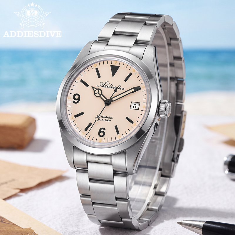 Luxury Watch Second Hand - ADDIESDIVE Automatic Mechanical Watch for Woman