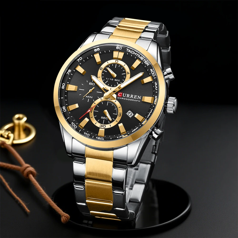 Luxury Watch Kit - CURREN Casual Quartz Chrono Sport Watches