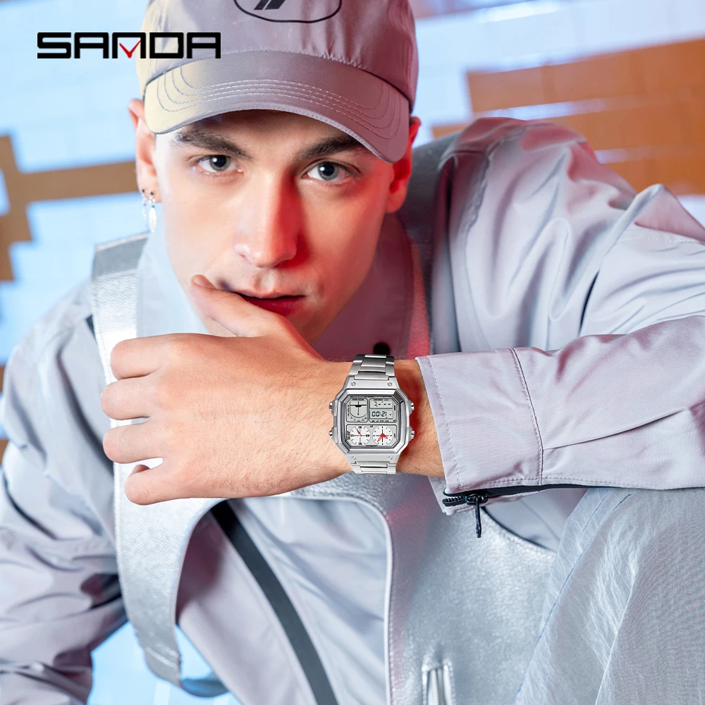 Fashion SANDA 6257 Popular Men - Luxury Watch Shop 评论和价格
