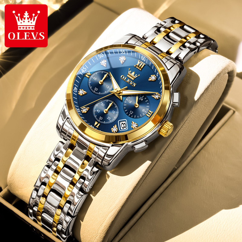 OLEVS Women Watch Luxury Brand - Luxury Watch Green 评论和价格