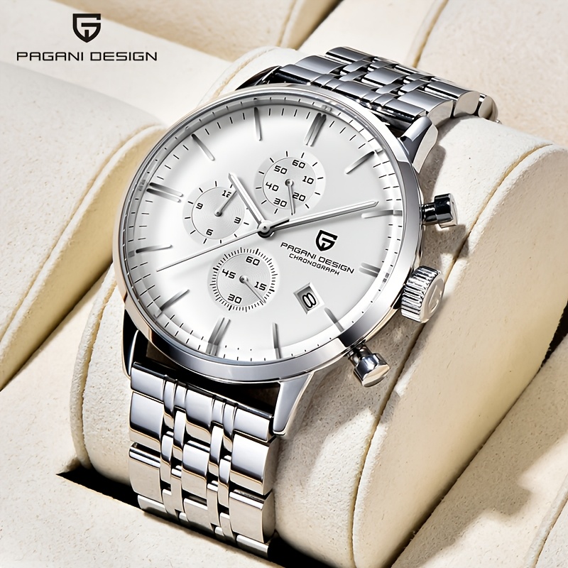 PAGANI DESIGN Men's Watch Quar - Luxury Watch Boutique 评论和价格