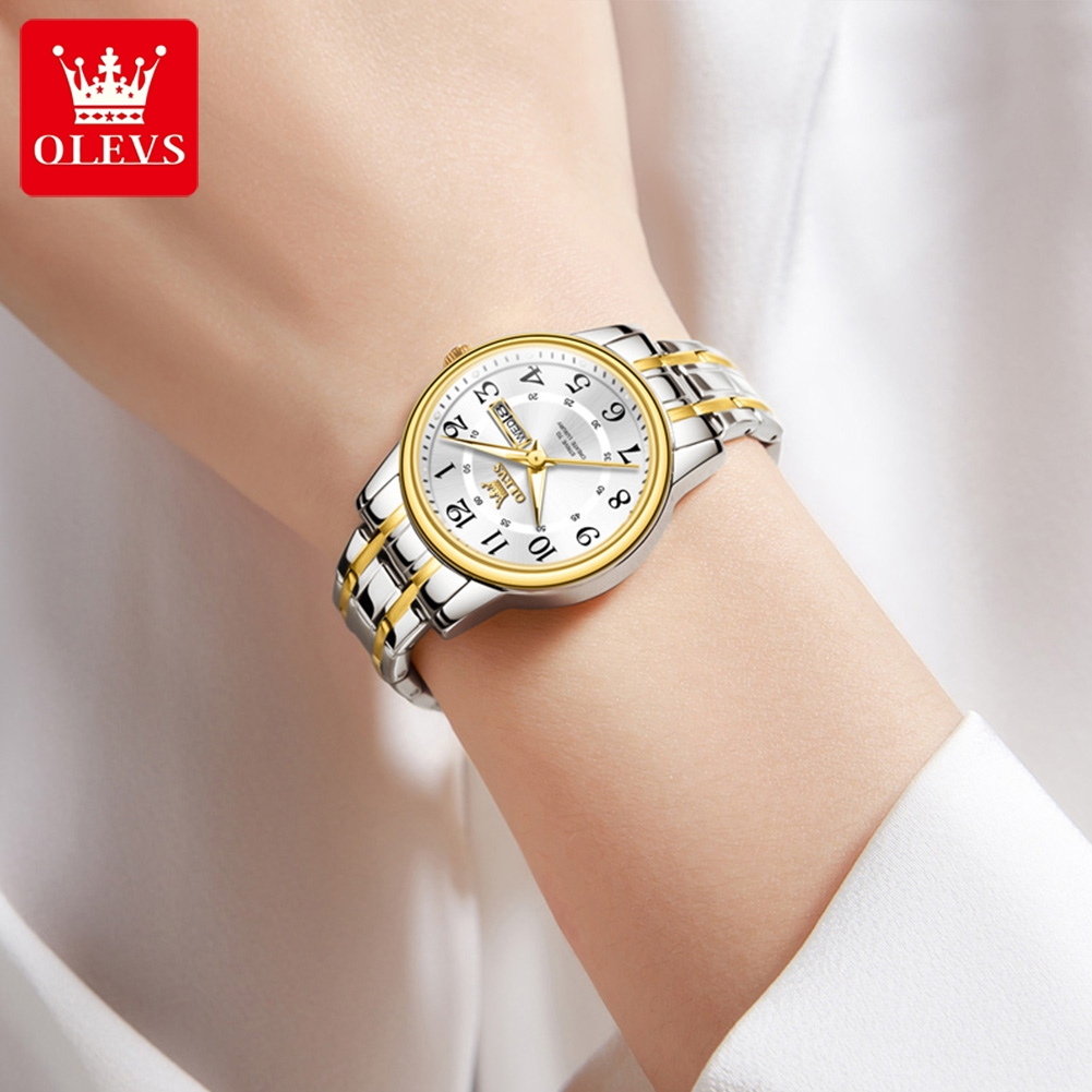 OLEVS 2891 Luxury Brand Fashio - Luxury Watch Green 评论和价格