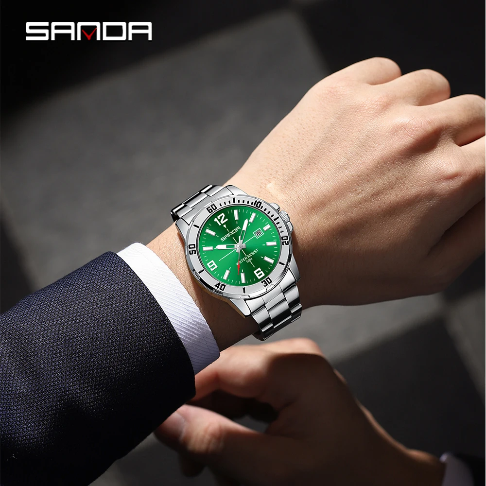 SANDA 3265 3266 Men's Electron - Luxury Watch Shop 评论和价格