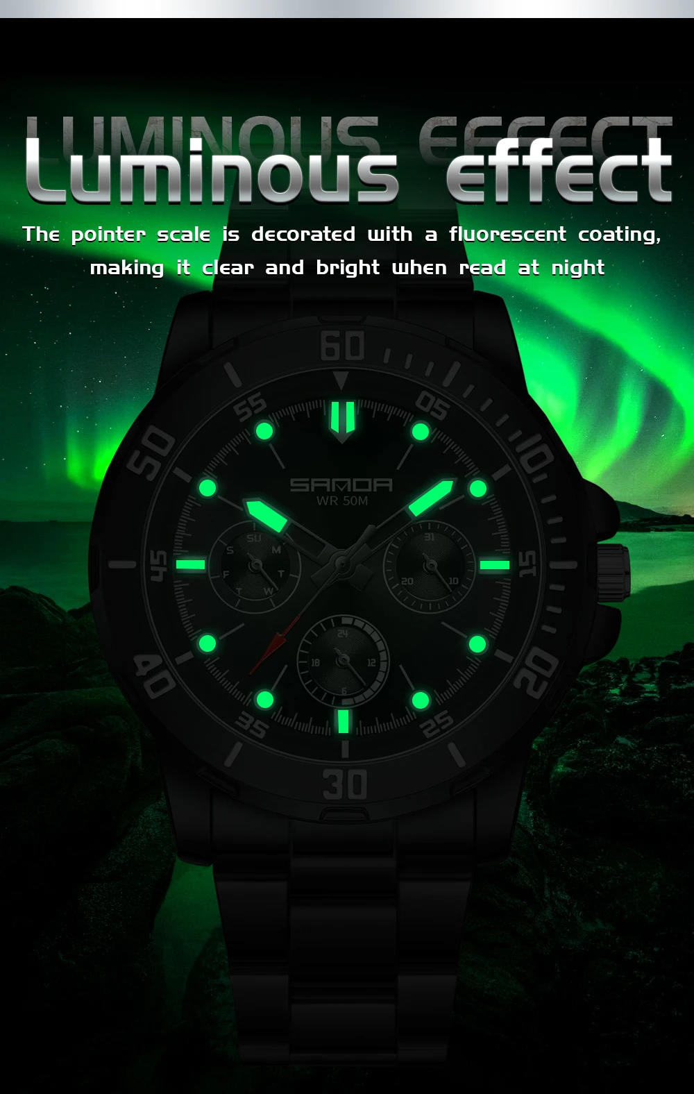 SANDA 3265 3266 Men's Electron - Luxury Watch Shop 评论和价格