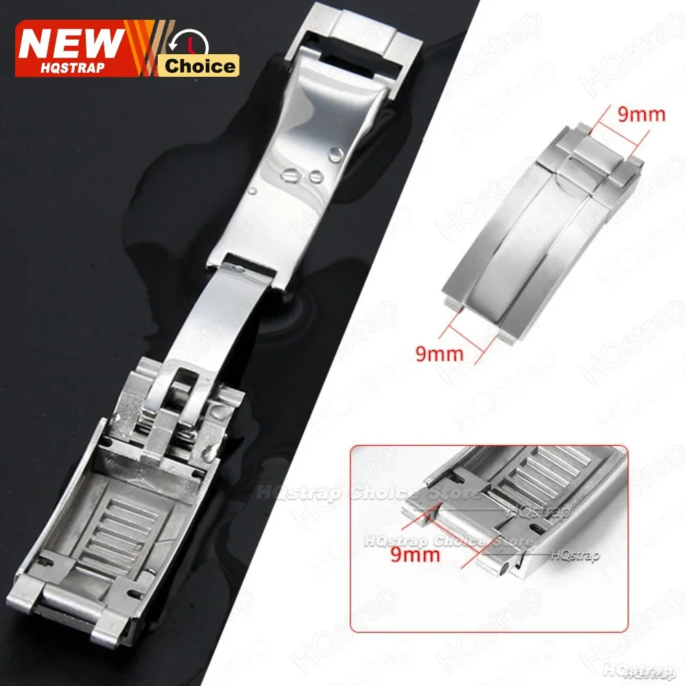 9mmx9mm Folding Buckle for Rol - Luxury Watch Green 评论和价格