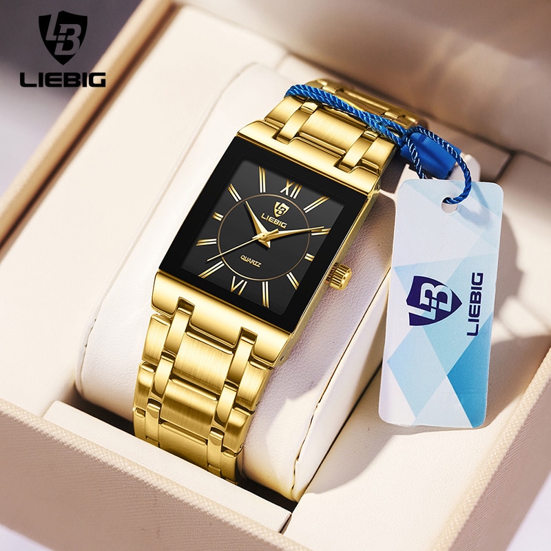 LiEBIG Luxury Golden Quartz Wr - Luxury Watch Market 评论和价格