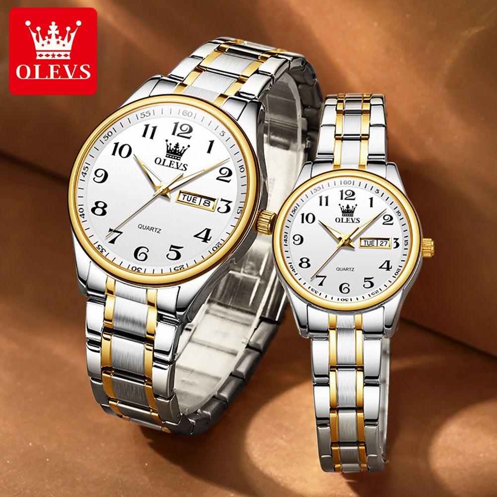 OLEVS New Fashion Couple Watch - Luxury Watch Market 评论和价格