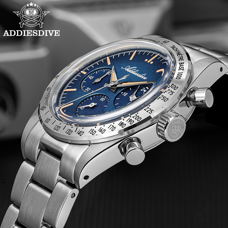 ADDIESDIVE New Men Watches Chr - Luxury Watch Second Hand 评论和价格