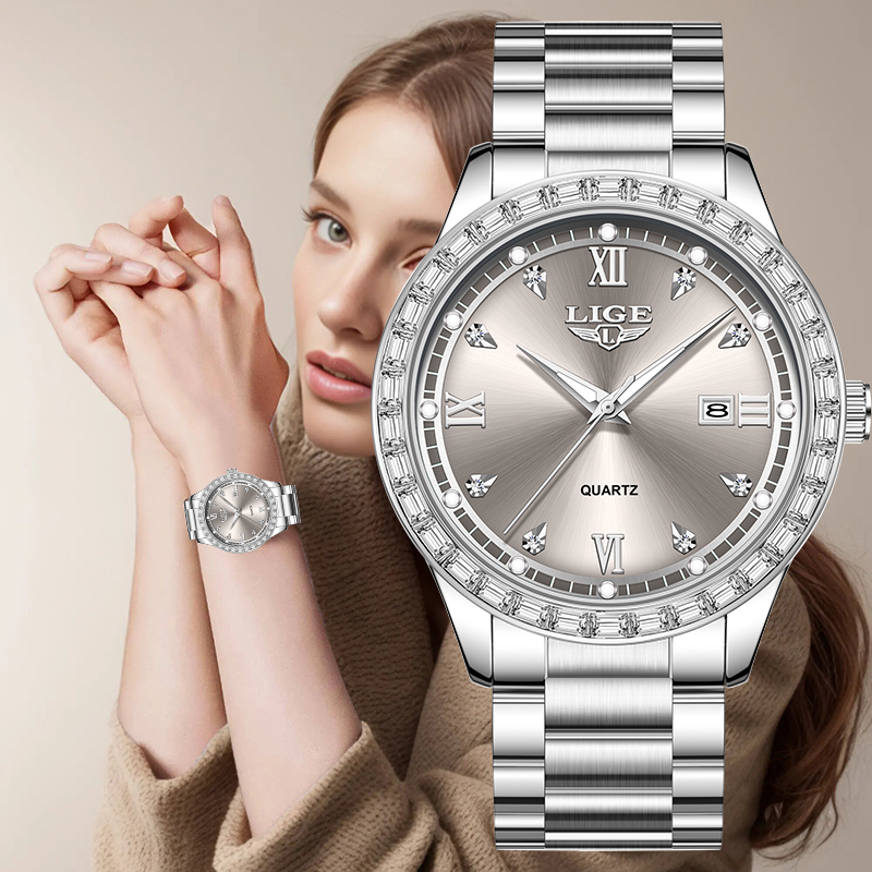 LIGE Quartz Wristwatch 2026 Lu - Luxury Watch Market 评论和价格