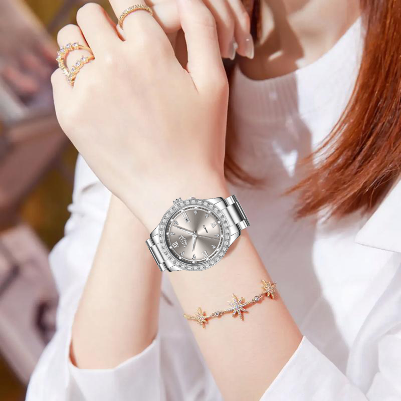 LIGE Quartz Wristwatch 2026 Lu - Luxury Watch Market 评论和价格