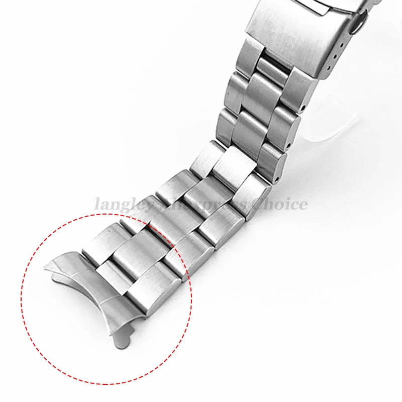 Curved End Link for Seiko SKX0 - Luxury Watch Green 评论和价格