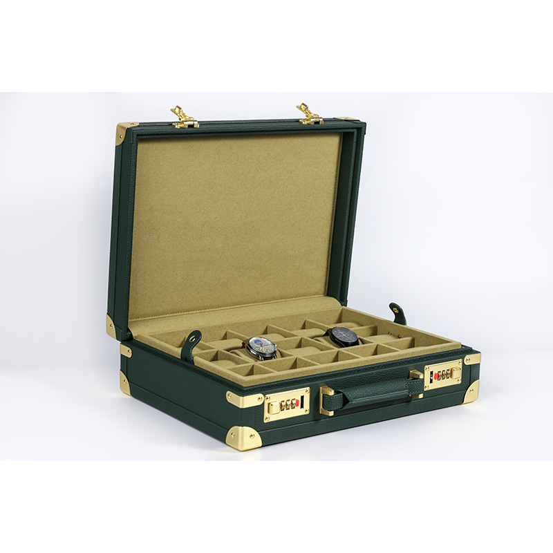 OEM ODM Luxury 15 Slots Green  - Luxury Watch Green 评论和价格