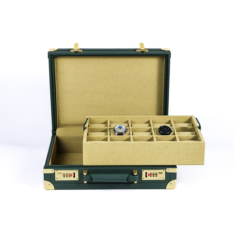 OEM ODM Luxury 15 Slots Green  - Luxury Watch Green 评论和价格