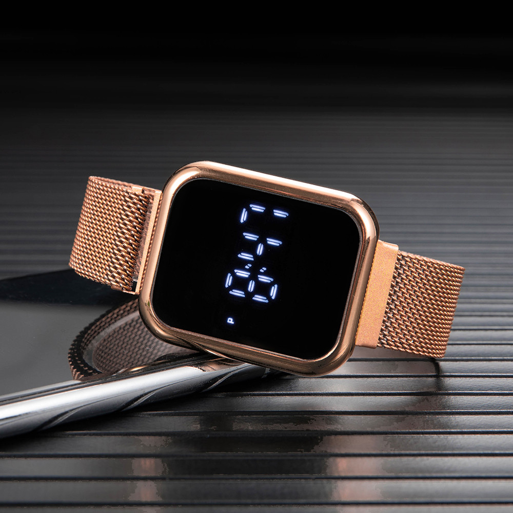 Fashion Rectangle Digital Watc - Luxury Watch Market 评论和价格