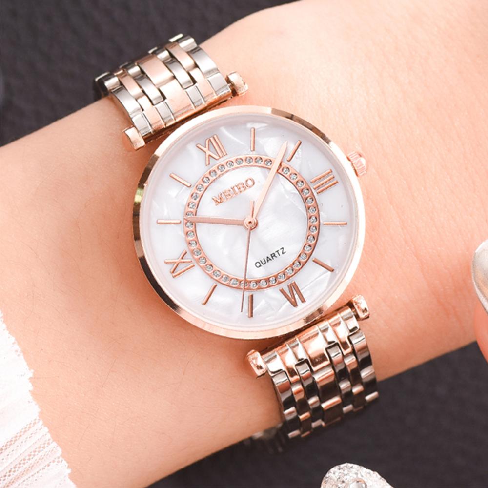 Luxury Crystal Women Bracelet  - Luxury Watch Green 评论和价格