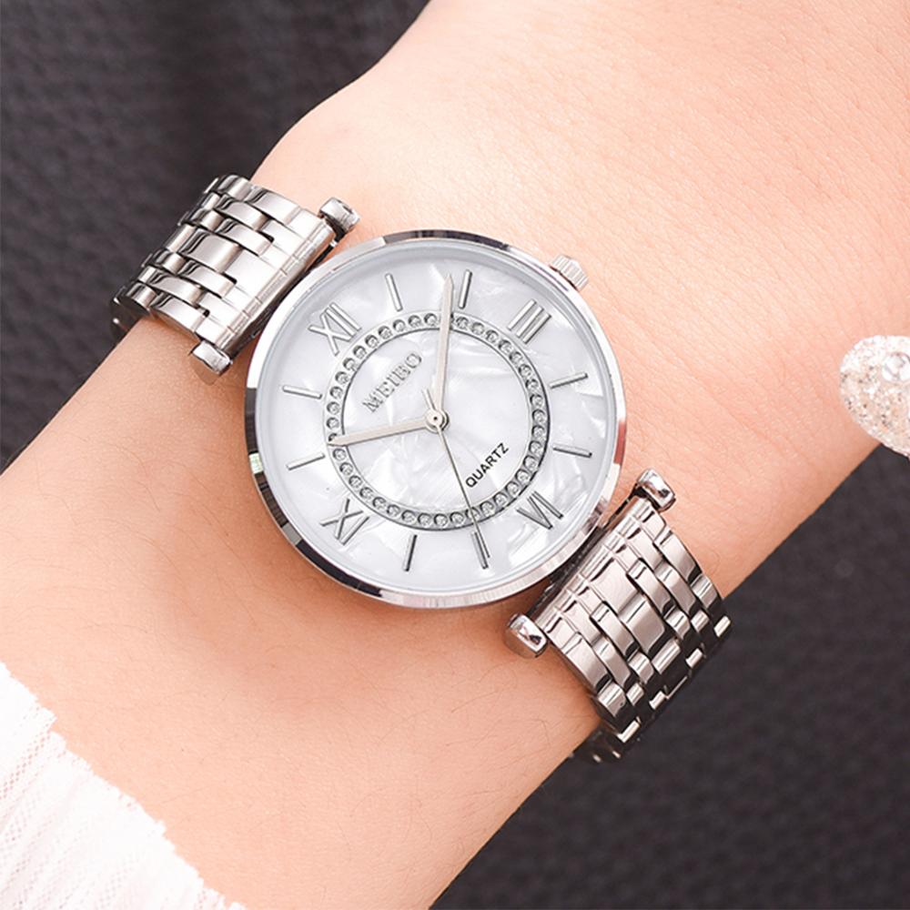 Luxury Crystal Women Bracelet  - Luxury Watch Green 评论和价格