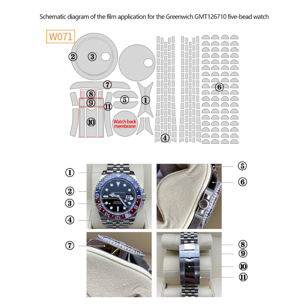 Watch Film for Rolex GMT-Maste - Luxury Watch Green 评论和价格