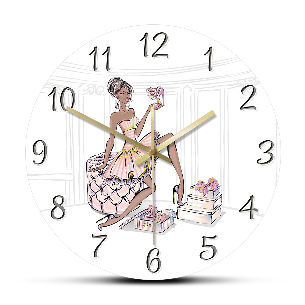 Fashion Girl With High Heel Sh - Luxury Watch Boutique 评论和价格