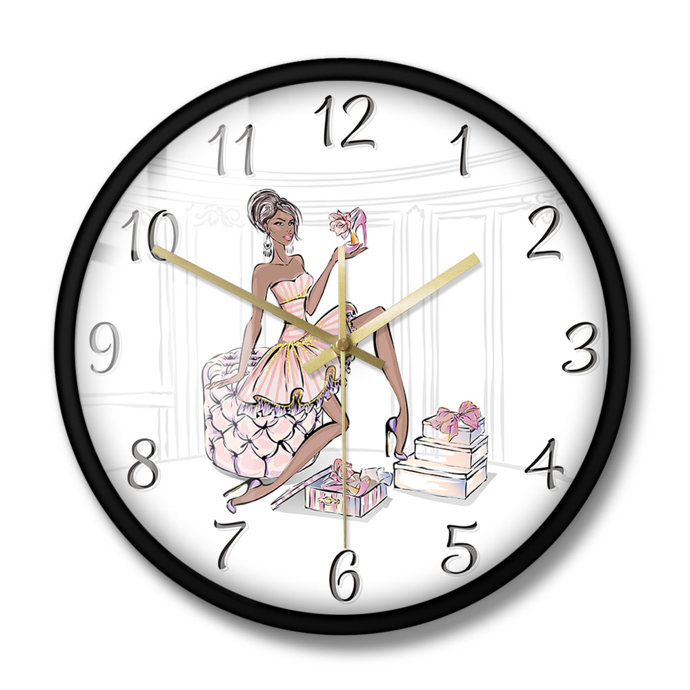 Fashion Girl With High Heel Sh - Luxury Watch Boutique 评论和价格