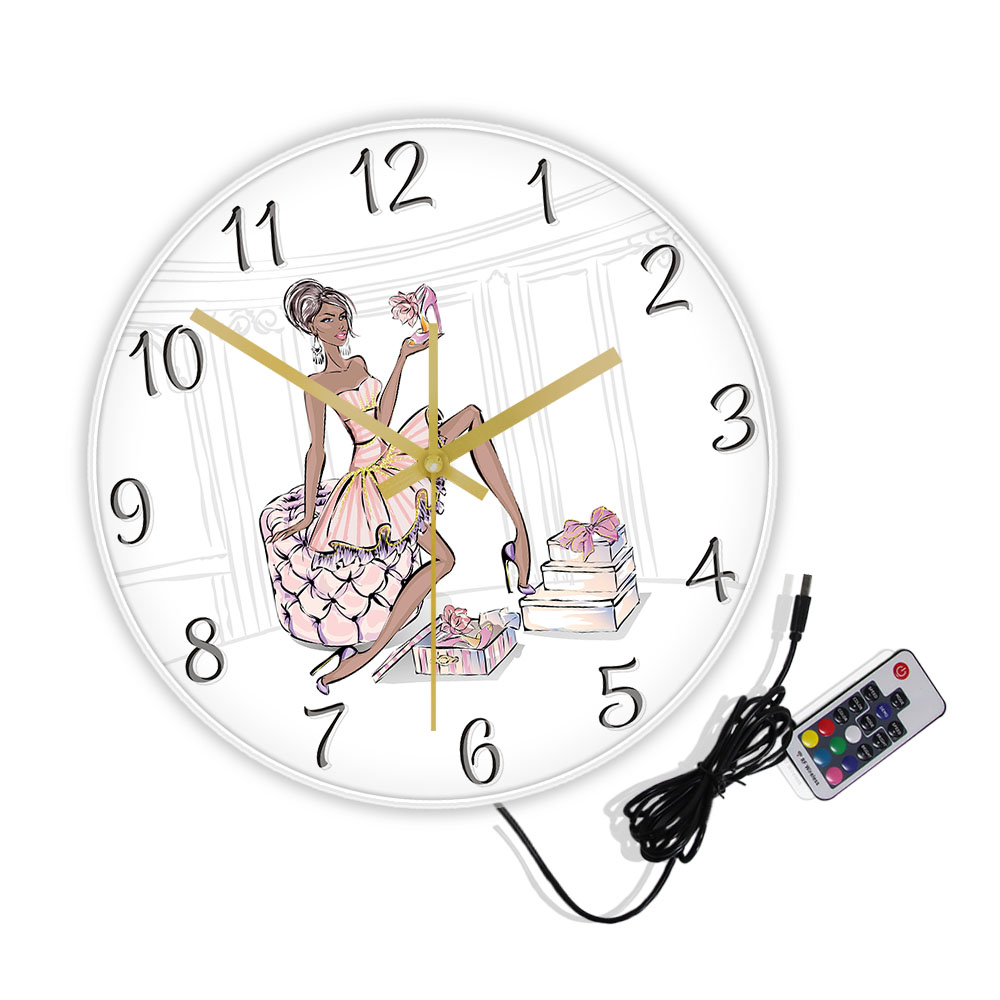 Fashion Girl With High Heel Sh - Luxury Watch Boutique 评论和价格