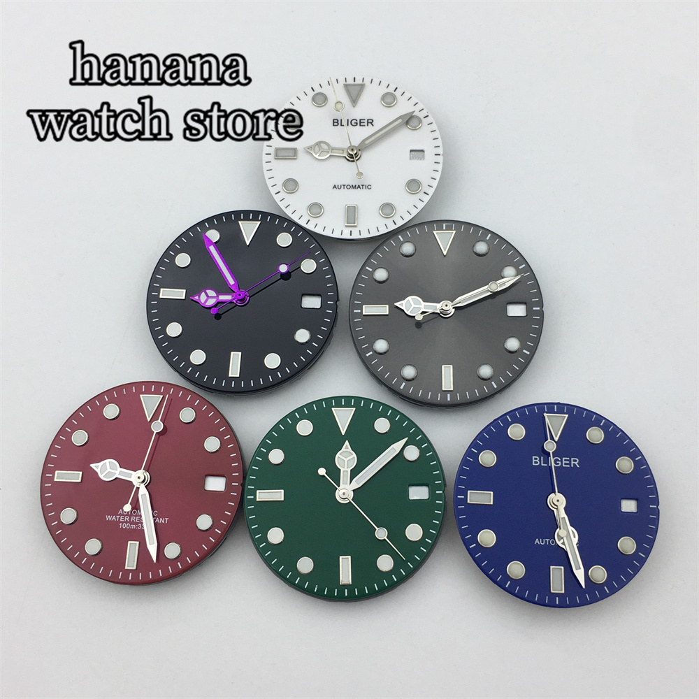 29mm Black White Green Blue Gr - Luxury Watch With Green Dial 评论和价格