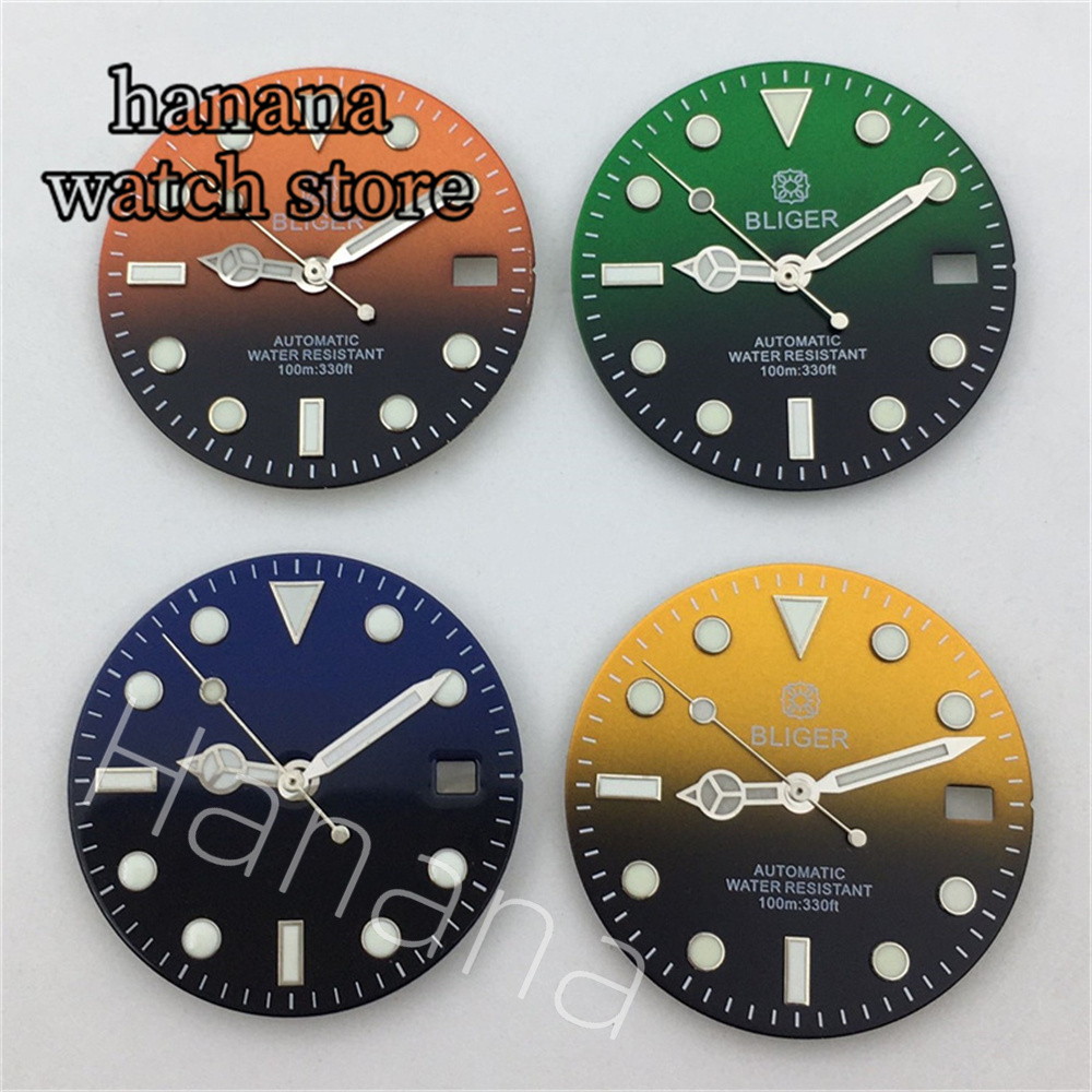 29mm Black White Green Blue Gr - Luxury Watch With Green Dial 评论和价格