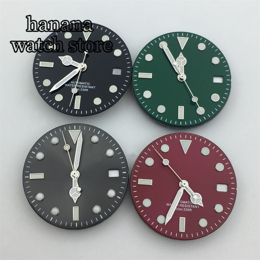 29mm Black White Green Blue Gr - Luxury Watch With Green Dial 评论和价格