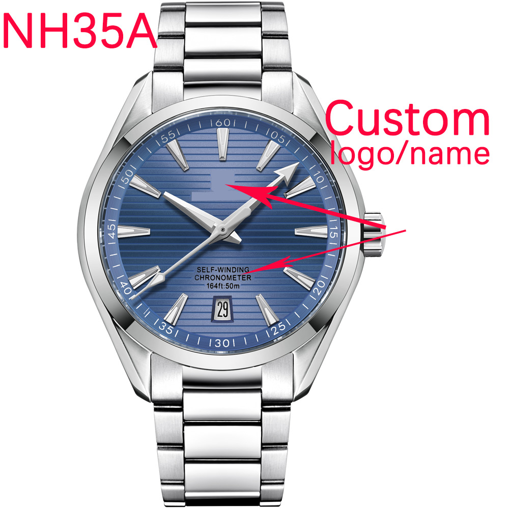 Luxury NH35 Movt Custom Logo 4 - Luxury Watch Market 评论和价格